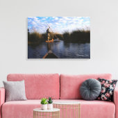 Okavango Delta Leinwanddruck (Insitu (Wohnzimmer))
