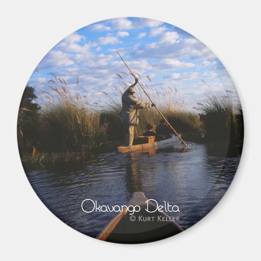 Okavango Delta Magnet (Vorne)