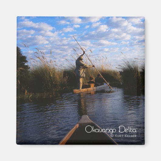 Okavango Delta Magnet (Vorne)