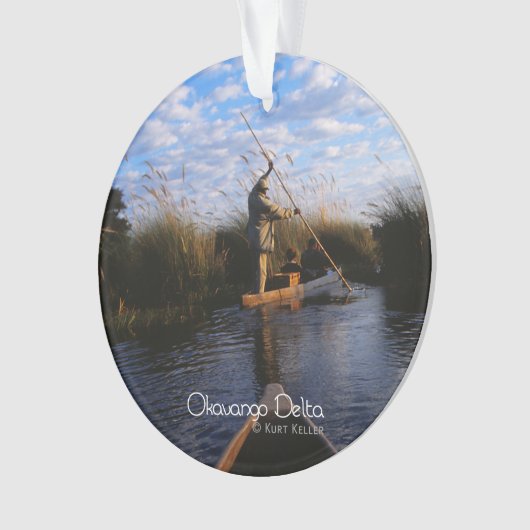 Okavango Delta Ornament (Vorderseite)