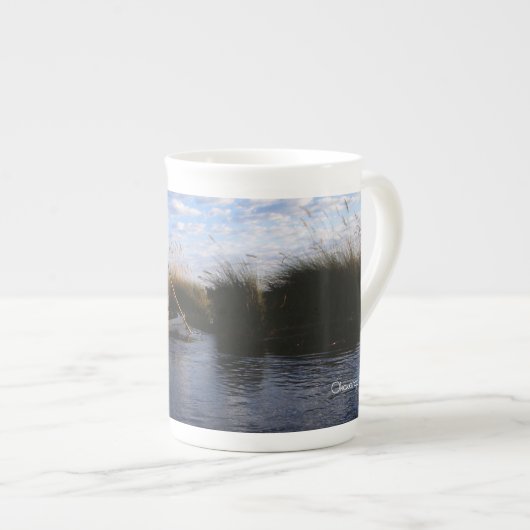 Okavango Delta Porzellantasse (Vorderseite Rechts)