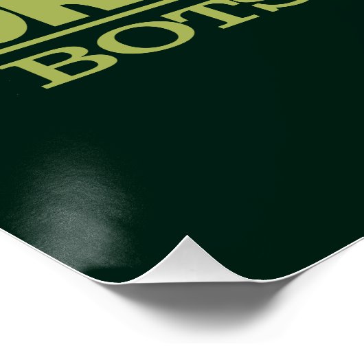 Okavango Delta Poster (Ecke)