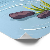 Okavango Delta Poster (Ecke)