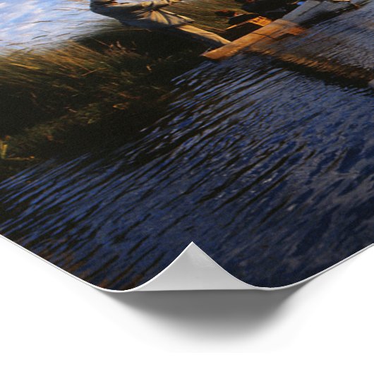 Okavango Delta Poster (Ecke)