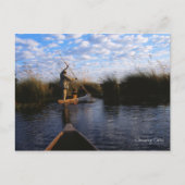 Okavango Delta Postkarte (Vorderseite)