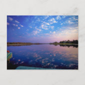 Okavango Delta River View Botswana Afrika Postkarte (Vorderseite)