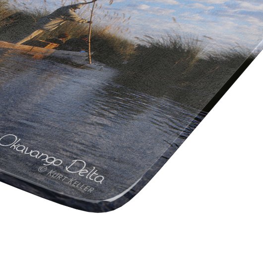 Okavango Delta Schneidebrett (Ecke)