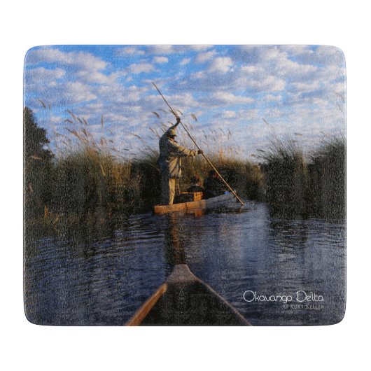 Okavango Delta Schneidebrett (Vorderseite)