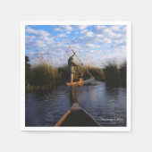 Okavango Delta Serviette (Vorderseite)