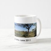 Okavango Dreieck, Botswana, Afrika Kaffeetasse (VorderseiteRechts)