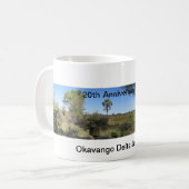 Okavango Dreieck, Botswana, Afrika Kaffeetasse (Vorderseite Links)