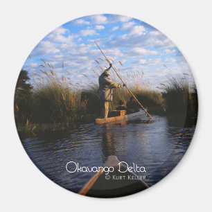 Okavango Dreieck Magnet