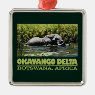 Okavango Dreieck Ornament Aus Metall
