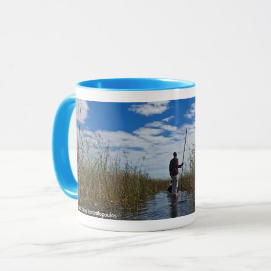 Okavango Dreieck Tasse (Vorderseite Links)