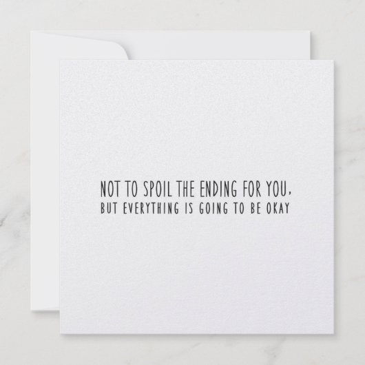 OKAY 5,25 x 5,25 Karte (Vorderseite)