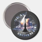 OKAY BOOMER Nukleare US-Marine Magnet (Vorderseite/Rückseite)