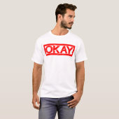 Okay Briefmarke T-Shirt (Vorne ganz)
