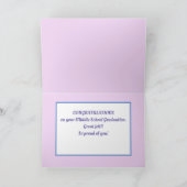 Okay. Custom Middle school graduation card! Karte (Innenseite)