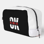 okay Druckausschnitt Nähtasche Waschbeutel (Rechte Ecke)