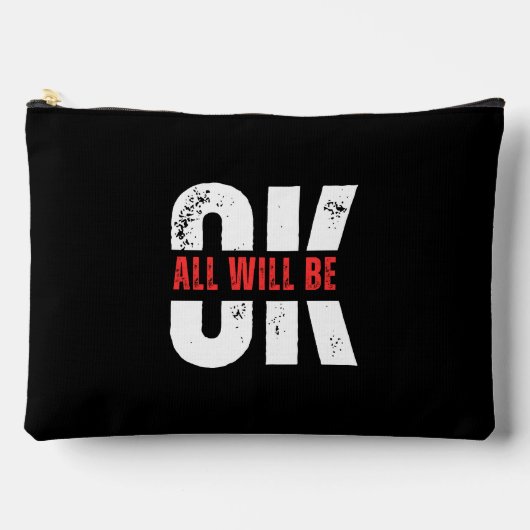 Okay Druckausschnitt Nähtasche Zubehörtasche (Vorderseite)