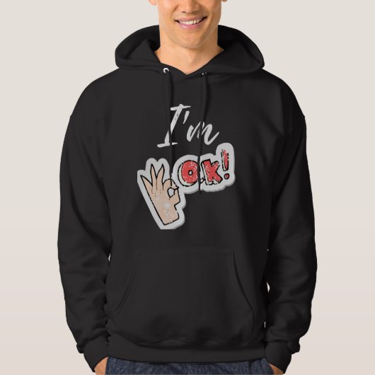 OKAY HOODIE (Vorderseite)