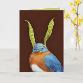 Okay, ich bin alle Ohrkarte Karte (Gelbe Blume)