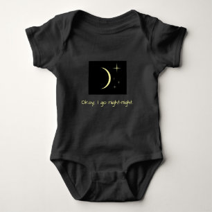 Okay, ich gehe nachts baby strampler