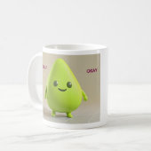 Okay Klassischer Becher Kaffeetasse (Vorderseite Links)