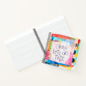 Okay, machen wir dieses Notebook Notizblock (Innenseite)