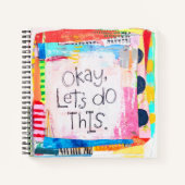 Okay, machen wir dieses Notebook Notizblock (Vorderseite)