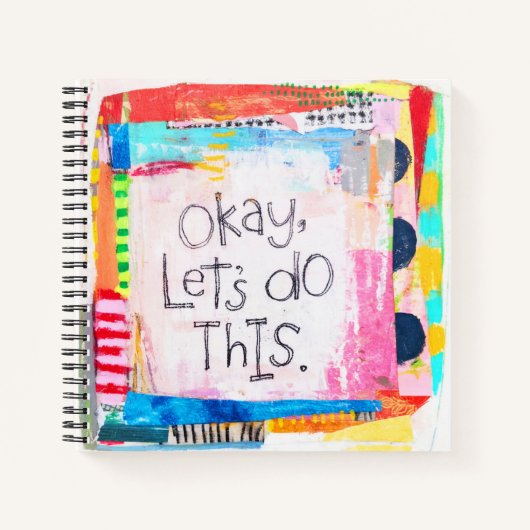 Okay, machen wir dieses Notebook Notizblock (Vorderseite)