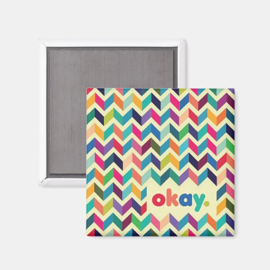 Okay Magnet (Vorderseite/Rückseite)
