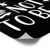 Okay, nicht okay Psychische Gesundheit Selbstmordw Poster (Ecke)