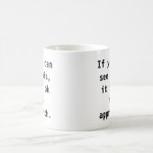 OKAY, sich - verwandelnde Tasse - jeder Hand zu (Mittel)