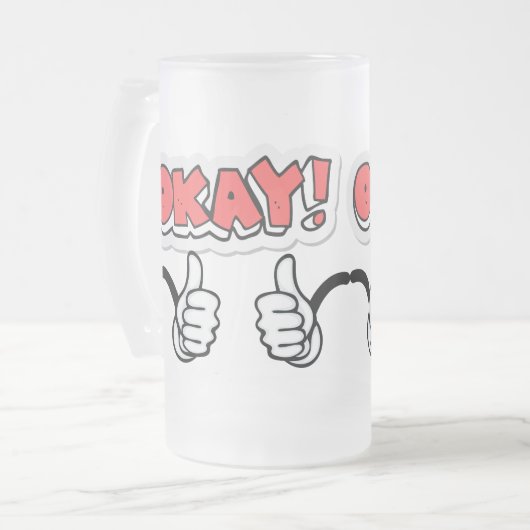 Okay, Tasse (Vorderseite Links)