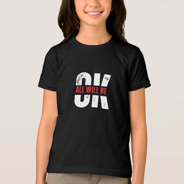 Okay Tri-Blend Shirt (Vorderseite)