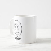 Okay Typ Meme Kaffeetasse (Vorderseite Links)