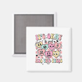 Okay, um alle Gefühle der Schulberaterin Mental zu Magnet (Vorderseite/Rückseite)