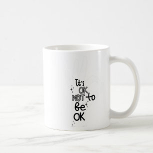Okay, um nicht gut Hand Suizidprävention Awaren Kaffeetasse