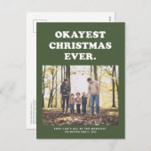 Okay, Weihnachten je grün (Vorne/Hinten)