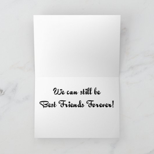 Okay, wir sind anders... karte (Innenseite)