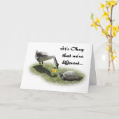 Okay, wir sind anders... karte (Gelbe Blume)