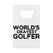 OKAYEST GOLFER GELDBEUTEL FLASCHENÖFFNER (Rückseite)