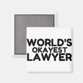 OKAYEST LAWYER MAGNET (Vorderseite/Rückseite)