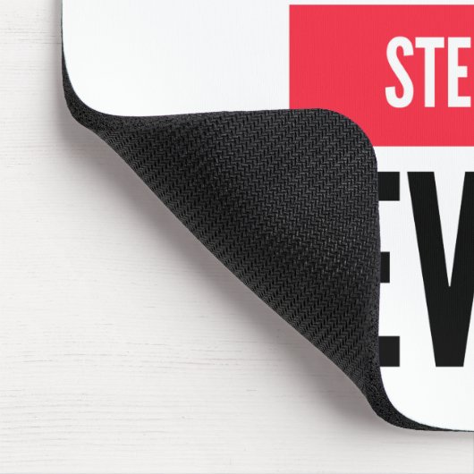 OKAYEST STEPDAD EVER MOUSEPAD (Ecke)