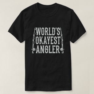 Okayester Angler der Welt Lustige Fischer T-Shirt