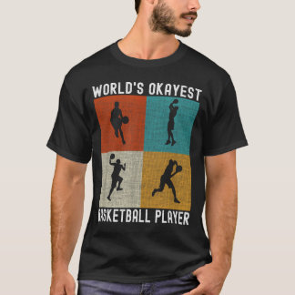 Okayester Baseballspieler der Welt - Lustiger Base T-Shirt
