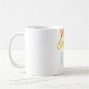 Okayester Chef der Welt Lustig Retro Vintage   Kaffeetasse