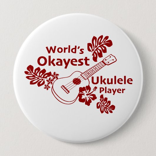 Okayester der Welt - Rust Button (Vorderseite)