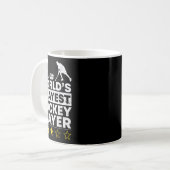 Okayester Eishockeyspieler Olympischer Eishockeysp Kaffeetasse (Vorderseite Links)